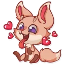 Sticker 😍 The Fennec Fox