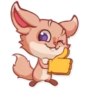 Sticker 😉 The Fennec Fox