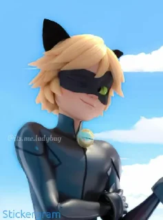 Sticker 😉 Cat Noir