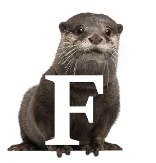 Sticker 🗝 Otterly ridiculous