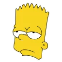 Sticker 😒 Bart