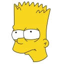 Sticker 🤕 Bart