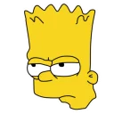 Sticker 😠 Bart