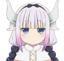 Sticker 😒 Kobayashi-san Chi no Maid Dragon @Nekosticker