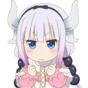 Sticker 😠 Kobayashi-san Chi no Maid Dragon @Nekosticker