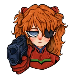 Sticker 🔫 Evangelion [by roritozokaru]