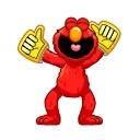 Video sticker 👍 Elmo