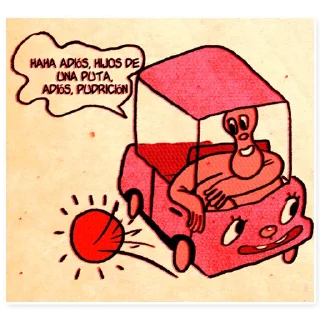 Sticker 🚗 Cartones PERROS