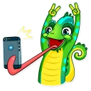 Sticker 🤳 Chameleon