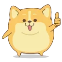 Video sticker 👍 Corgi @IMG2D