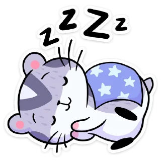 Sticker 😴 Мох :: @stickroom