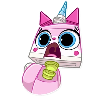 Sticker 😨 Unikitty