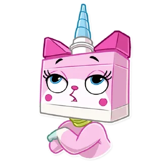 Sticker 😒 Unikitty