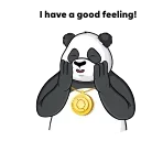 Video sticker 📈 Qwertycoin Panda @qwertycoin