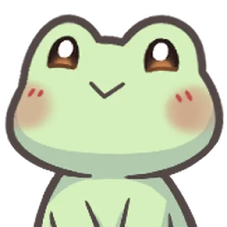 Sticker 🐸 лягушечка ᰔ @softsticks