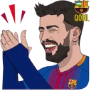 Sticker 👏 QOBIL  BARCA