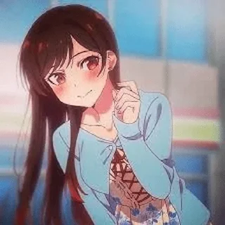 Video sticker 🤔 Kanojo Okarishimasu by suzuyaa — @stckrRobot