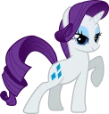 Sticker 😉 Rarity Pony