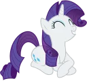 Sticker ☺️ Rarity Pony