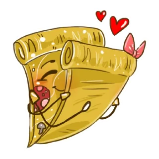 Video sticker 😍 Pizza boi