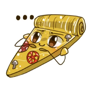 Sticker ☹️ Pizza boi