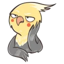 Sticker 🤔 @zeligen7 chii parrot