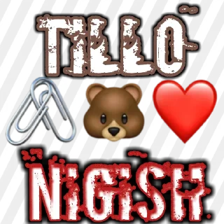 Sticker 💋 Tillo_Nigish