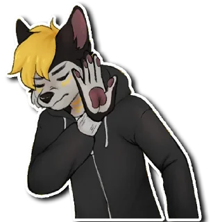 Sticker ❌ BlepTheHusky