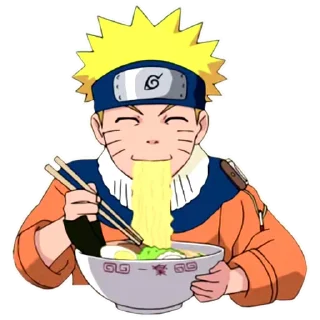 Sticker 🍜 Naruto