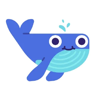 Sticker 🙂 whale @Xstickers