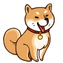 Sticker 😉 Shibainu