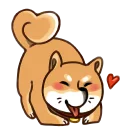 Video sticker 😘 Shibainu