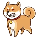 Sticker 😡 Shibainu