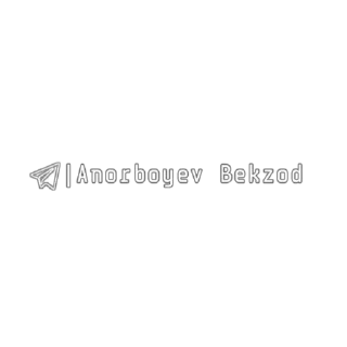 Video sticker 🤍 @Anorboyev_Bekzod • Maxsus