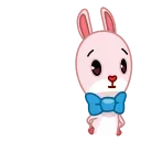 Video sticker 😨 Bowtie Bunny