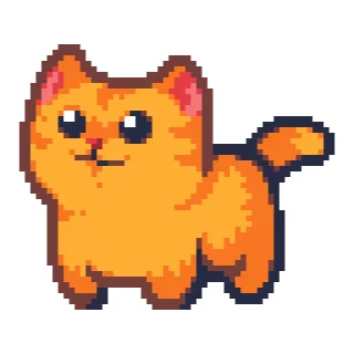 Sticker 😊 thepixelcats (by @thepixelphoenix)