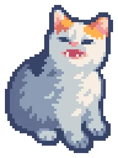 Sticker 😾 thepixelcats (by @thepixelphoenix)