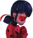 Sticker 😔 miraculous by @ladybug 😐🖐🏻