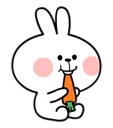 Sticker 😋 [Animation] Spoiled Rabbit