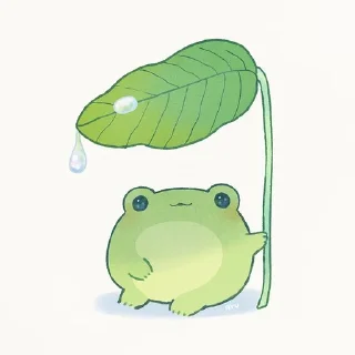 Sticker 🐸 Тамара и её дети (подарок для бабули)