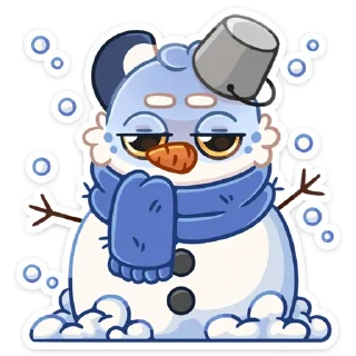 Sticker ⛄️ Барсик :: @stickroom