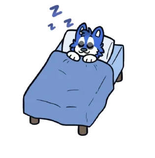 Sticker 😴 Snoozy Bain