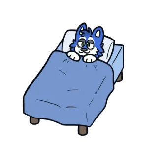 Sticker 😌 Snoozy Bain