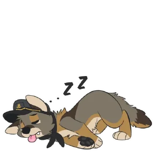 Sticker 😴 Chief