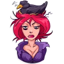 Sticker 😴 Morgana the Witch