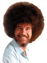 Sticker 😊 BobRoss