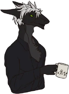 Sticker ☕️ Saren Sergal