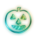 Sticker 🎃 Green Neon By Maximus10M