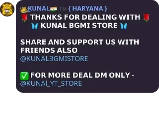 Video sticker 💝 KUNAL ACCOUNT STORE || @KUNAl_YT_STORE