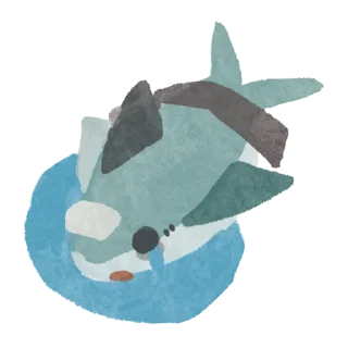 Sticker 😭 沙鯊碳 - ToyShark 01